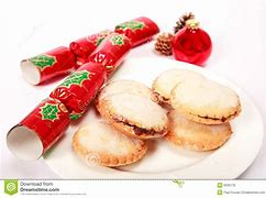 Image result for Christmas Crackers and Mince Pies