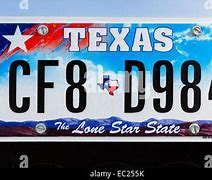 Image result for Texas State License Plate