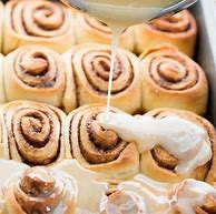 Image result for Cinnamon Roll Maple Glaze Donut