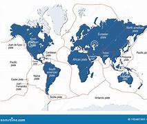 Image result for Minor Tectonic Plates Map