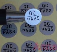 Image result for Qc Pass Sticker Meaning