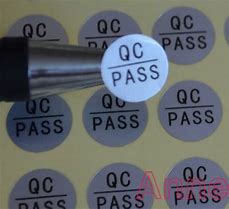 Image result for Qc Pass Sticker Meaning