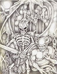 Image result for Prison Skull Art