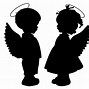 Image result for Angel Clip Art Free Black and White