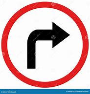 Image result for Right Turn Arrow Sign