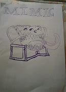 Image result for Mimic Train Drawing Dnd