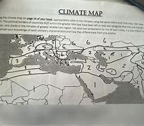 Image result for Middle East Climate Map