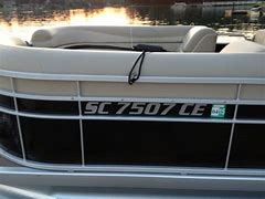 Image result for Pontoon Boat Registration Numbers