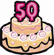 Image result for Happy 50th Birthday Clip Art