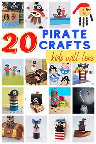 Image result for Pirate Crafts for Toddlers