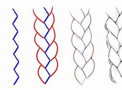 Image result for How to Draw Hair Braids