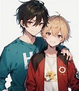 Image result for Anime Guy Friends