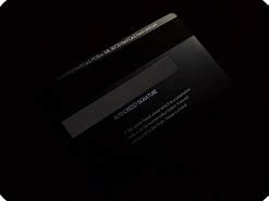 Image result for Pre-Cut Black Card