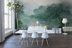 Image result for Misty Forest Wall Mural