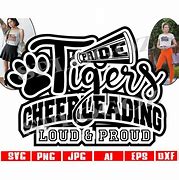 Image result for Tiger Cheer SVG