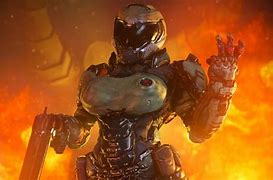 Image result for Doom Guy Wife and Kid