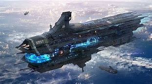 Image result for Sci-Fi Ships Concept Art