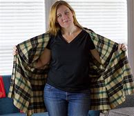 Image result for Poncho with Flannel Lining