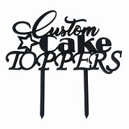 Image result for Cake Topper Custom