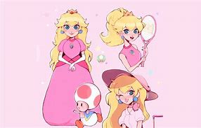 Image result for Princess Peach Character Design