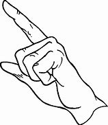 Image result for Hand Facing Up Drawing