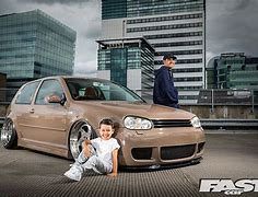 Image result for MK4 Golf Slammed