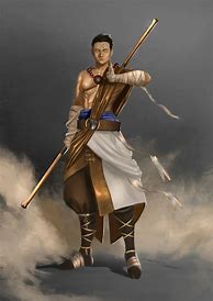 Image result for Male Wood Elf Monk