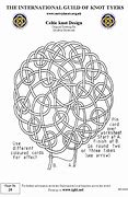 Image result for Celtic Knot Knitting Chart