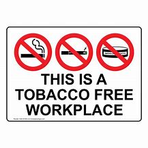 Image result for No Tobacco Use Signs