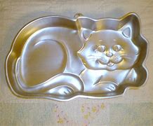 Image result for Laying Cat Cake Pan