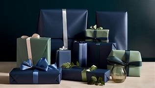 Image result for Gift Wrapping Blue