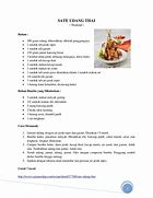 Image result for Contoh Resep Makanan