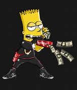 Image result for Bart Simpson with Money