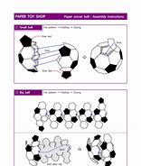 Image result for Soccer Papercraft