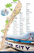 Image result for Ocean City Boardwalk New Jersey Map