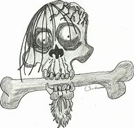 Image result for Skull Crazy Art Drawings