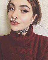 Image result for Biggest Septum Piercing