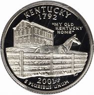 Image result for Kentucky State Quarter Coin