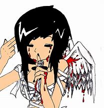 Image result for Gothic Emo Angel Drawing