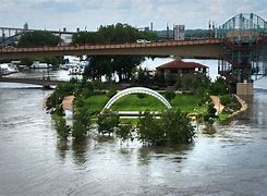 Image result for Harriet Island St. Paul Flooding