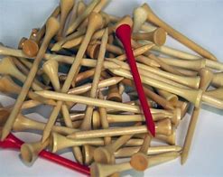 Image result for Wood Golf Tees