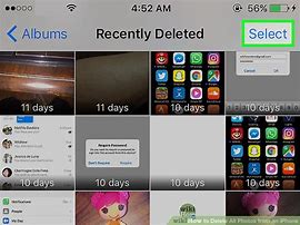 Image result for How to Delete Photos From iPhone