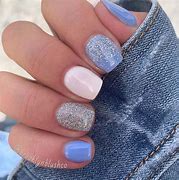 Image result for Blue Dip Nail Designs