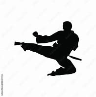 Image result for Taekwondo Silhouette