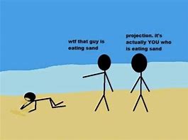 Image result for Projection Meme