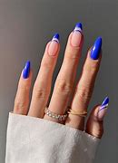 Image result for Tan and Blue Nail Designs