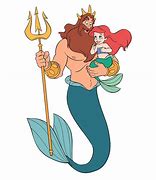 Image result for King Triton X Ariel