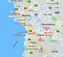 Image result for Manila District Map