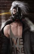 Image result for Anime Boy with Gas Mask