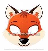 Image result for Printable Party Masks Fox